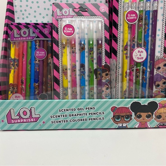 ENTIRE DISPLAY of LOL Scented Gel Pens & Pencils!! - Picture 3 of 11